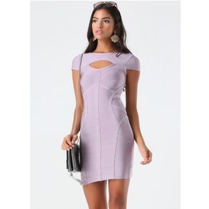 NWT Bebe Peekaboo Primrose Bandage Dress